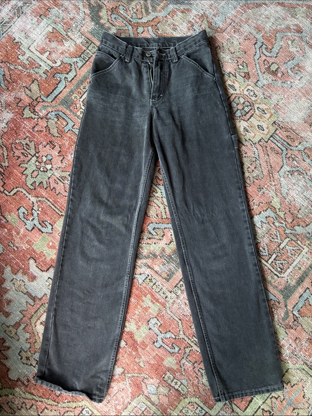Brandy Melville John Galt Women’s  Black Straight-Leg Jeans